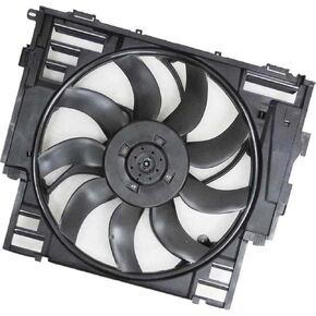 Dual Radiator and Condenser Fan Assembly for BMW 528i xDrive 2012 2013 2014 2015 Replacement 17418617103, 17418619143, 17417618787 1 X in Saudi Arabia