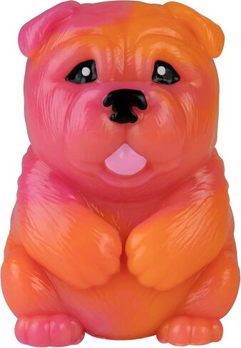 ORB Tabalicious Pets Big TABA Squishy Dog (Shar-Pei) - ألعاب سكويشيز لطيفة وناعمة ولزجة للكلاب - سحق وضغط للعب وتخفيف التوتر - حسية كاواي ممتعة، ألعاب تململ للأطفال والكبار in Kuwait