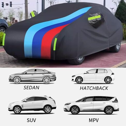 Car Cover For BMW M6 (E63) 2005-2010 | Waterproof Car Cover | Car Cover Outdoor Replacement | Breathable Windproof Full Cover for Car Snow Rain Dust Sun Protection Winter Summer Waterproof Car Covers( in Saudi Arabia