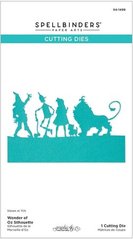 Spellbinders Wonder of Oz Silhouette Etched Dies from The Wonder of Oz Collection by Graphic 45 (S4-1499) in Kuwait