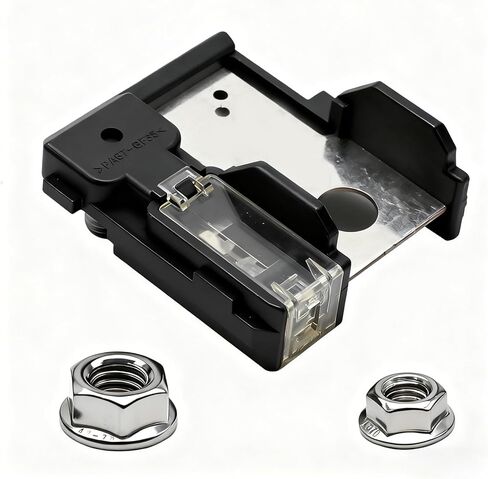 استبدال بطارية Anxingo 200Amp Fuse-C لكيا سيدونا سول ريو كادينزا سبورتاج هيونداي توكسون سوناتا، يستبدل 18980-08110 18980-08300 in Kuwait