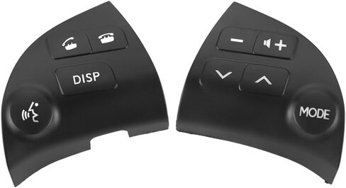 2Pcs Left and Right Side Steering Wheel Volume Control Switch Button Fit for Lexus ES350 3.5L 2007-2010 Replace 84250-33190-C0 in Kuwait