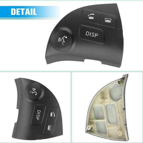 2Pcs Left and Right Side Steering Wheel Volume Control Switch Button Fit for Lexus ES350 3.5L 2007-2010 Replace 84250-33190-C0 in Kuwait