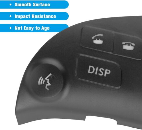 2Pcs Left and Right Side Steering Wheel Volume Control Switch Button Fit for Lexus ES350 3.5L 2007-2010 Replace 84250-33190-C0 in Kuwait