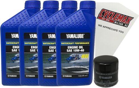 Oil Change Kit compatible with 2016-2023 Yamaha TR-1 Watercraft 3 Cylinder in Saudi Arabia