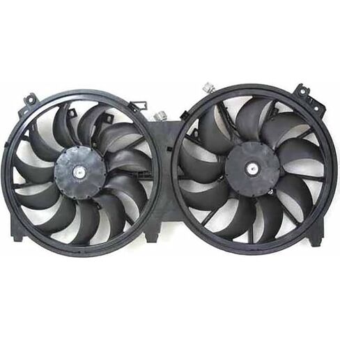 Dual Radiator and Condenser Fan Assembly for Nissan Maxima 2009 2010 2011 2012 2013 2014 2015 2016 1 Pcs in Saudi Arabia