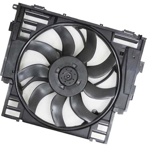 Dual Radiator and Condenser Fan Assembly for BMW 528i xDrive 2012 2013 2014 2015 Replacement 17418617103, 17418619143, 17417618787 1 X in Saudi Arabia