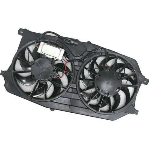 Dual Radiator and Condenser Fan Assembly for Ford Five Hundred,Freestyle 2005 2006 2007 for Mercury Montego 2005 2006 2007 Replacement 5F9Z8C607BM 1 Pcs in Saudi Arabia