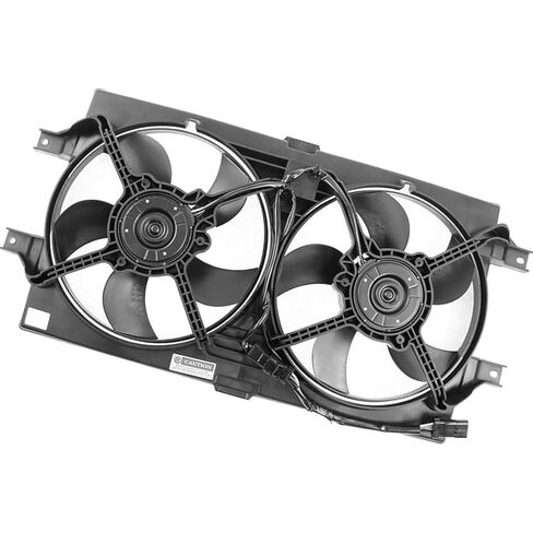 Dual Radiator and Condenser Fan Assembly for Chrysler 300M,Concorde,Intrepid,LHS 1998 1999-2004 for Dodge Intrepid 1998-2004 Replacement 5066161AA, 5066160AA, 4596402AA 1 X in Saudi Arabia
