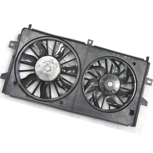 Dual Radiator and Condenser Fan Assembly for Chevrolet Impala,Monte Carlo 2006 2007 2008 2009 2010 2011 for Buick Lacrosse 2005 2006 2007 2008 1 x in Saudi Arabia