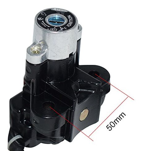 Motorcycle Ignition Switch + Tank Gas Cap Cover + Seat Lock + 2 Locking Keys Assembly Set Kit for Suzuki GSXR 600 750 GSXR600 GSXR750 2004-2005 SV1000S in Saudi Arabia