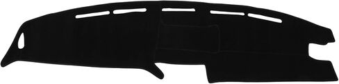 Dashboard Cover for Ford F-350 1992-1996 Dash Cover Mat Carpet Center Console Dash Cover Mat Car Interior Anti-Slip Polyester Black 1 Pc in Saudi Arabia