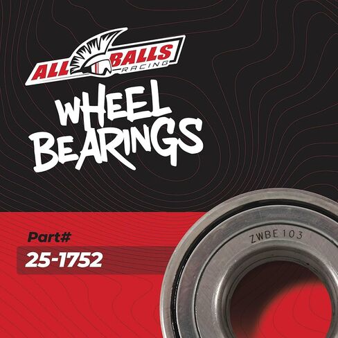 New Rear All Balls Racing Wheel Bearing Kit 25-1752 Compatible With/Replacement For Can-Am Outlander 400 4x4 03-05 in Saudi Arabia