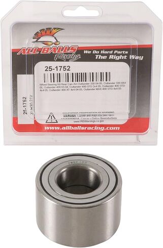 New Rear All Balls Racing Wheel Bearing Kit 25-1752 Compatible With/Replacement For Can-Am Outlander 400 4x4 03-05 in Saudi Arabia