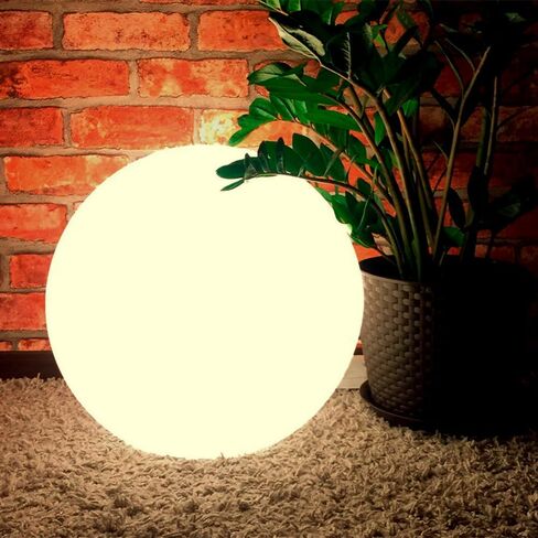 مصباح كرة LED مقاس 12 بوصة، ضوء كرة متوهج متغير مع جهاز تحكم عن بعد، مصباح أرضي ناعم قابل للتعتيم، مصباح مزاج قابل لإعادة الشحن، أضواء ليلية لاسلكية مزخرفة مقاومة للماء لفناء غرفة النوم المنزلية والحضانة in Kuwait