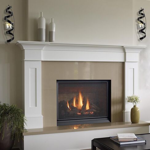 Lily’s Home Pillar Candle Wall Sconces, Hanging Iron Metal Decor Art Set of 2 in Kuwait