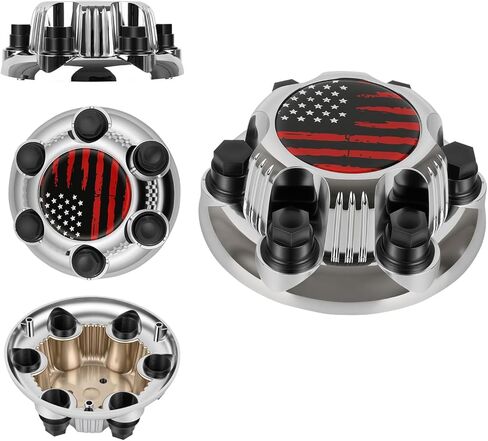 6 Lugs Plating Wheel Center Cap Compatible with Silverado Suburban Avalanche Tahoe Express&Savana Sierra Yukon 16" 17" Wheels in Saudi Arabia