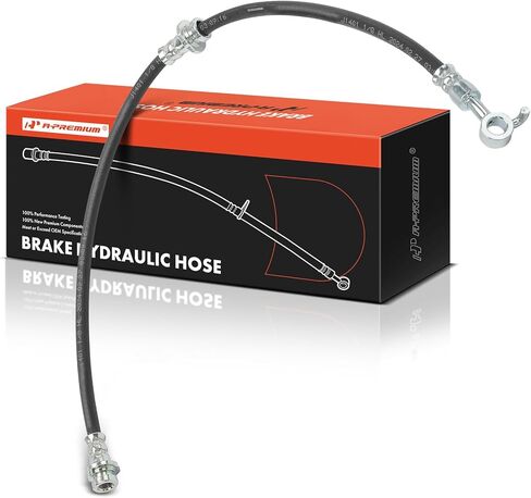 A-Premium Front Passenger Side Brake Hydraulic Hose Compatible with Select Nissan Models - Kicks 2018-2023 - Replace# 462105RB0B in Saudi Arabia