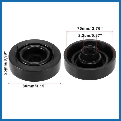 ID 70mm Universal Car H4 LED Headlight Headlamp Dust Cap Cover Rubber Item Replacement in Saudi Arabia