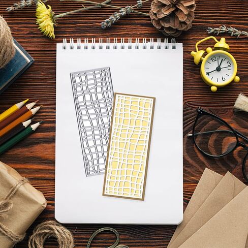 3pcs 3D Background Border Die Cuts for Card Making, Round Rectangle Square Frame Cutting Dies Scalloped Nesting Dot Dies for Paper Craft DIY Decor Card Making Scrapbooking Paper Album Stamp in Saudi Arabia