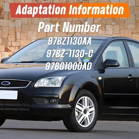 4 قطع 68.6 مم (2.70 بوصة) أغطية مركز العجلات بديلة لإطارات العجلات 97BZ-1130-C 97BG1000AD 97BZ1130AA أغطية محور سوداء، متوافقة مع أغطية حافة موديلات 2005-2008 Focus 2005-2019 Taurus in Kuwait