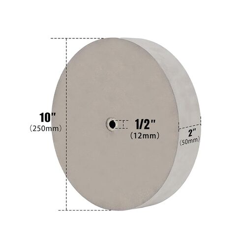 Bucktool 10 inch Grinding Wheel, 1000 Grit Stone Grinding Wheel for Wet Sharpening System in Kuwait