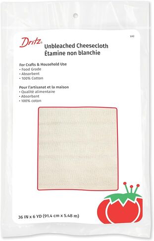 Dritz 591 Cheesecloth, Food Grade #10, 36-Inch x 15-Yards , White in Saudi Arabia