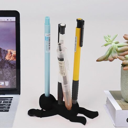 Silicone Pen Holder for Desk Funny Desk Organizers and Accessories School Supplies Marker Holder,Cute Pencil Case Gag Present for Office in Saudi Arabia