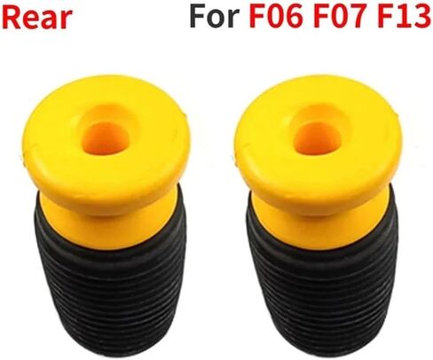2Pcs Front Rear Suspension Shock Absorber Dust Cover Bump Stop 33536781684 31336778780 For BM F07 GT 520d 528i 530d 535i 550ix(2Pcs Front) in Saudi Arabia