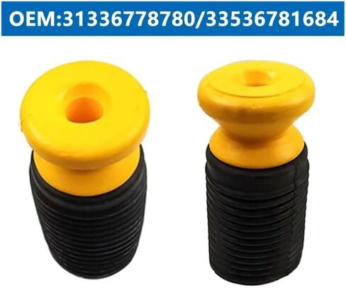 2Pcs Front Rear Suspension Shock Absorber Dust Cover Bump Stop 33536781684 31336778780 For BM F07 GT 520d 528i 530d 535i 550ix(2Pcs Front) in Saudi Arabia
