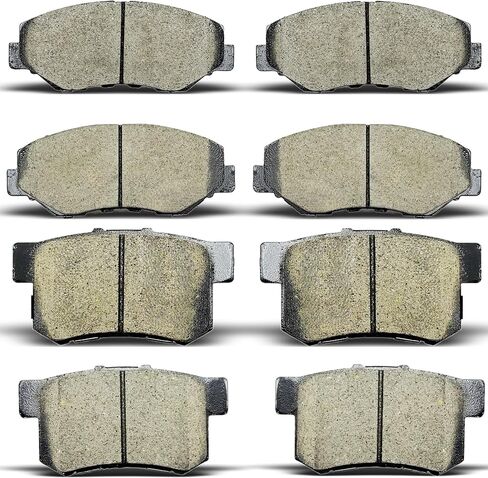 Ceramic Brake Pads Set Compatible with 2011-2016 Hyundai Elantra,2013 Hyundai Elantra Coupe,2013-2017 Hyundai Elantra GT in Saudi Arabia