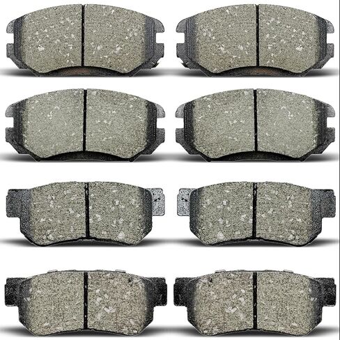 Ceramic Brake Pads Set Compatible with 2011-2016 Hyundai Elantra,2013 Hyundai Elantra Coupe,2013-2017 Hyundai Elantra GT in Saudi Arabia