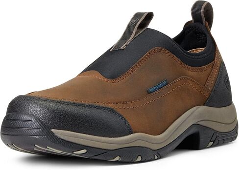 ARIAT Mens Terrain Ease Waterproof Soft Toe Work/Duty - Brown in Kuwait