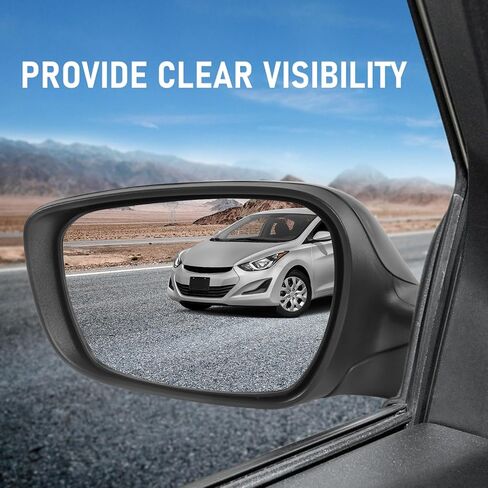 مرآة باب بديلة لجانب الركاب الأيمن لسيارة Hyundai Elantra 2011 2012 2013، استبدل HY1321179، أسود 5 دبابيس in Saudi Arabia