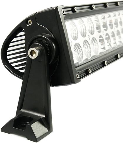 iJDMTOY Universal Fit Side Brackets Compatible with Mounting Double Row Straight or Curve LED Light Bar (Most 20 30 40 42 50 52 Inches) in Saudi Arabia