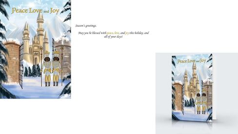 African American Christmas Holiday greeting cards in Saudi Arabia