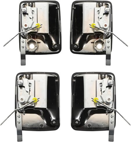 Chrome Exterior Door Handle fit for F250 F350 F450 F550 Super Duty Truck 1999-2016 Excursion 2000-2006 Outer Front and Rear Left Right Door Handles 7C3Z2522405AA FL 7C3Z2522404AA FR 4Pcs in Saudi Arabia