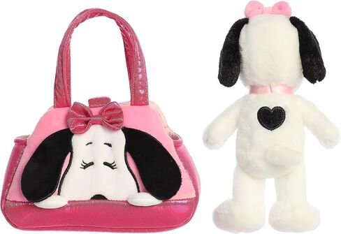 Aurora® Adorable Peanuts® Fancy Pals™ Peek-A-Boo™ Belle المحشوة - ألعاب مرخصة رسميًا لجميع محبي سنوبي - هدية حنين للبالغين واحتفالات أعياد الميلاد - 8 بوصات in Kuwait
