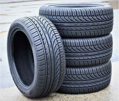 Set of 4 (FOUR) Fullway HP108 All-Season Truck/SUV Performance Radial Tires-235/55R19 235/55/19 235/55-19 105V Load Range XL 4-Ply BSW Black Side Wall UTQG 380AA in Saudi Arabia