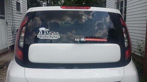 Saber Universal RED WiperTags Rear Wiper Cover in Saudi Arabia