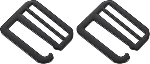 2 قطعة من أبازيم حزام G-Hook من uxcell، 20 مم، 25 مم، 32 مم، 38 مم، 50 مم الطول الداخلي لحزام حزام الأمتعة على الظهر in Saudi Arabia
