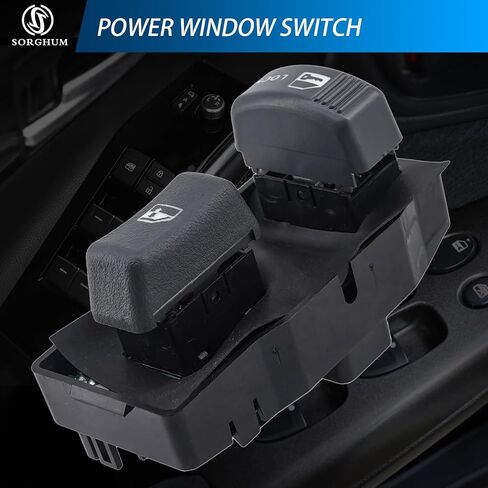 SORGHUM Power Window Switch Passenger Side - Front Passenger Window Switch Compatible with Chevrolet GMC C1500 C2500 C3500 K1500 K2500 K3500 Blazer 12 Pins Replace# 15151362 in Saudi Arabia