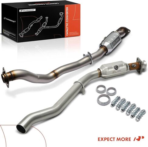 A-Premium 2-PC Catalytic Converter Kit Direct-Fit Compatible with Jeep Grand Cherokee 2011-2021 & Dodge Durango 2011-2023, 5.7L, E.P.A. Compliant in Saudi Arabia