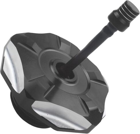 Motorcyle CNC Aluminum Gas Fuel Tank Cap For CRF110 CRF110F 2019-2025 CRF125F CRF 125F CRF 125 F 2022 2023 2024 2025 (Black) in Saudi Arabia