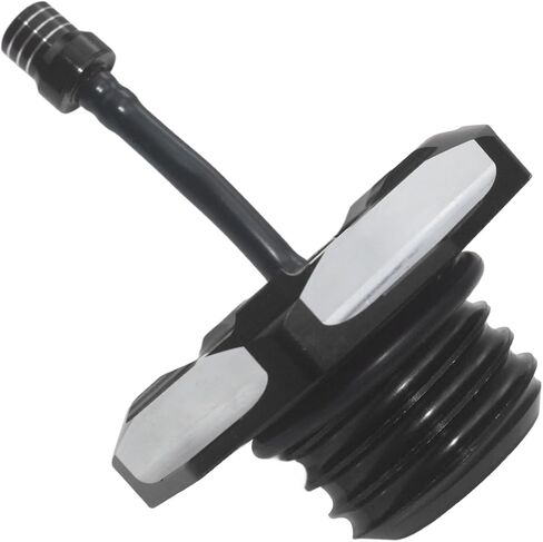 Motorcyle CNC Aluminum Gas Fuel Tank Cap For CRF110 CRF110F 2019-2025 CRF125F CRF 125F CRF 125 F 2022 2023 2024 2025 (Black) in Saudi Arabia