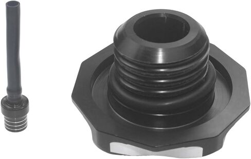 Motorcyle CNC Aluminum Gas Fuel Tank Cap For CRF110 CRF110F 2019-2025 CRF125F CRF 125F CRF 125 F 2022 2023 2024 2025 (Black) in Saudi Arabia