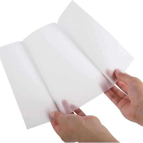 25 عبوة من سترات Vellum مقاس 12.7 × 7 بوصة، بطانات مغلفات ورقية شفافة مطوية مسبقًا لبطاقات الزفاف وسجلات القصاصات in Saudi Arabia
