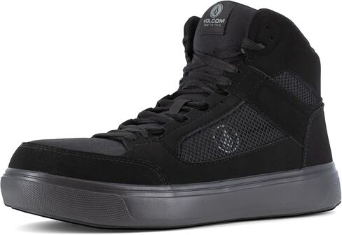 Volcom® Evolve EH Comp Toe Men Shoes – Suede and Leather Upper – Soft Insole – Memory Foam Cushioning Black/Wheat 10.5 W in Kuwait