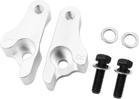 2 Inch Lowering Blocks Kits Fits for Harley Davidson Touring 2002-2023 Harley/Davidson Touring Models (silver) in Saudi Arabia