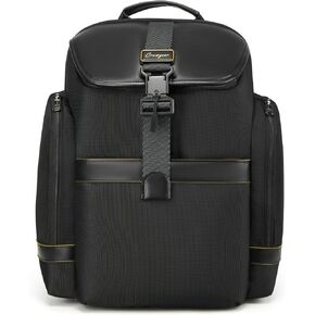 حقيبة ظهر للكمبيوتر المحمول للسفر للأعمال من CROSSGEAR، معتمدة من إدارة أمن المواصلات الأمريكية (TSA)، تناسب أجهزة الكمبيوتر المحمول مقاس 16 بوصة، متعددة الجيوب، منفذ USB، مقاومة للماء، حقيبة نهارية كاجوال للرجال، حقيبة ظهر للعمل أثناء التنقل in Kuwait